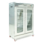 Tủ sấy 2 cánh kính inox dày