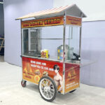 Xe bán bánh mì Mr.Doner Kebab 1m6 mái chùa
