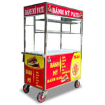 Xe bán bánh mì pate bánh bao xôi 1m2