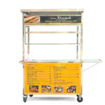 Xe bán bánh mì pate Cột Đèn chính hiệu 1m2 mái bằng