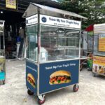 Xe bán bánh mì pate truyền thống Tfood 1m2