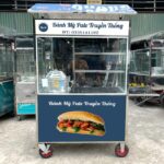 Xe bán bánh mì pate truyền thống Tfood 1m2