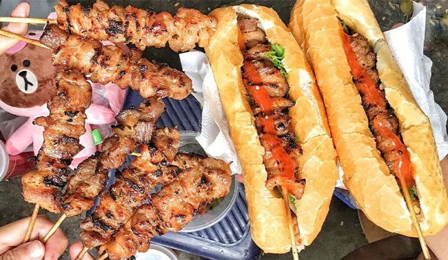 Chế biến, bày bán thoải mái