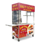 Xe bán bánh mì Thổ Nhĩ Kỳ 1m2 mái bằng