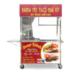 Xe bán bánh mì Thổ Nhĩ Kỳ 1m2 mái bằng