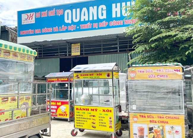 Tổng kho xe bánh mì Quang Huy