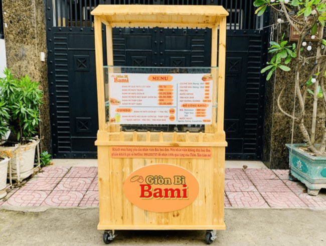 Xe bánh mì bami