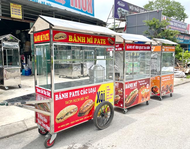 Thị trường xe bánh mì tại Hà Nội