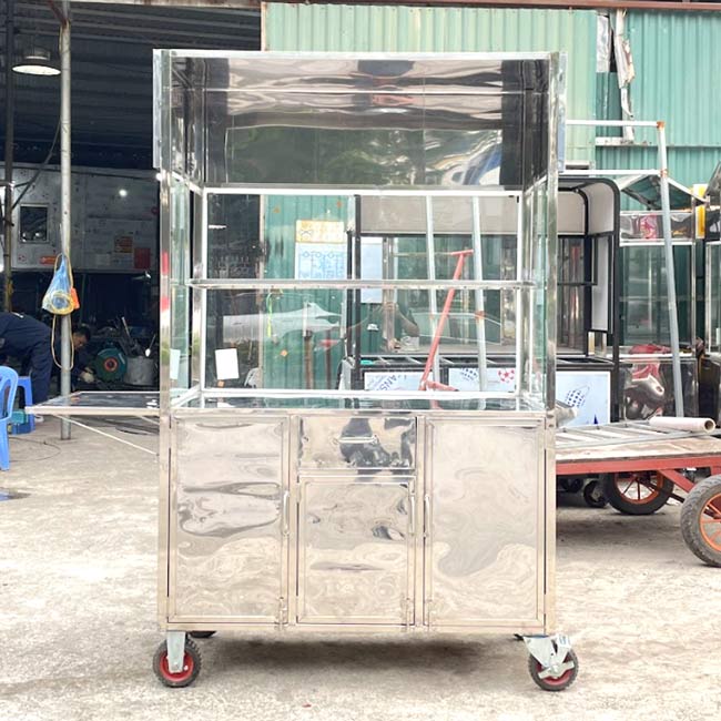 Xe bánh mì pate-nước giải khát 1m2