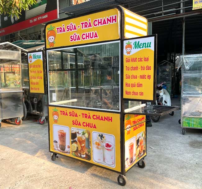 Bảng hiệu xe đơn giản