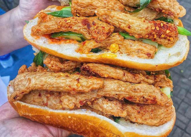 Hướng dẫn làm bánh mì chả cá