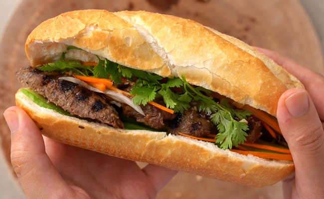Cách làm bánh mì thịt nướng để bán Ngon, Đông khách