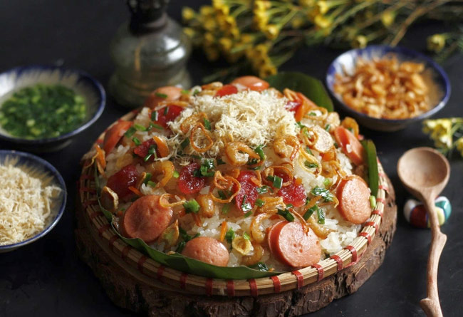 Xôi mặn thập cẩm