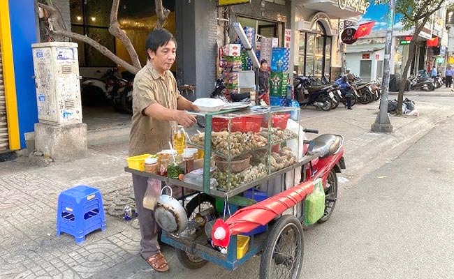 Chế xe bán hàng rong