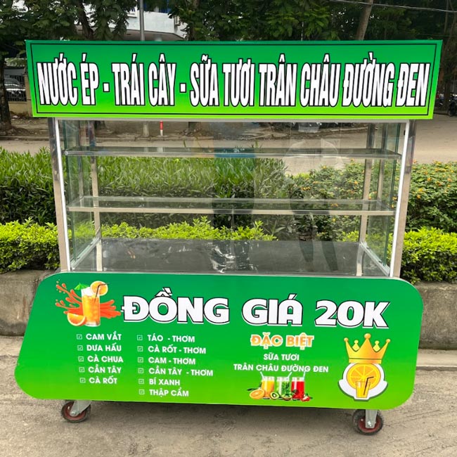 Lý do nên trang trí xe trà sữa