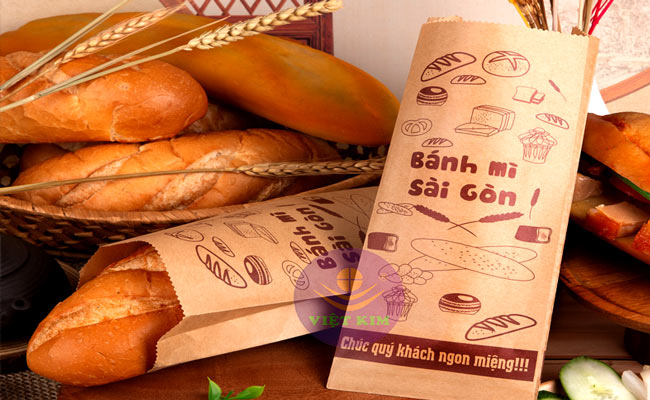túi giấy đựng bánh mì giá rẻ