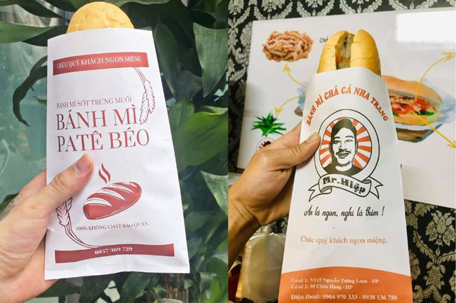 Túi giấy bánh mì 