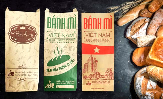 Túi giấy đa dạng màu sắc