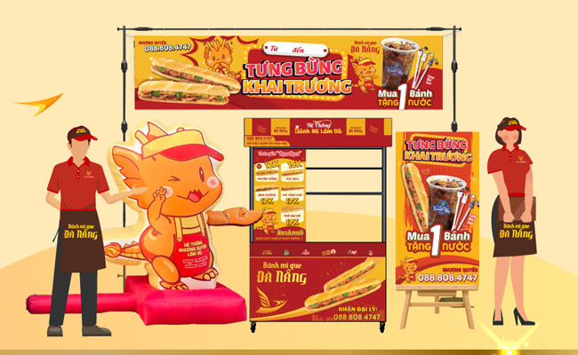 10+ thương hiệu nhượng quyền bánh mì que nổi nhất hiện nay