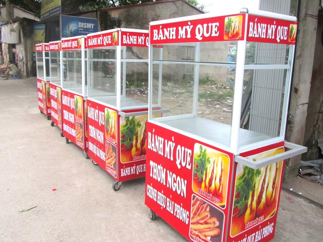 Thị trường thanh lý xe bánh mì que