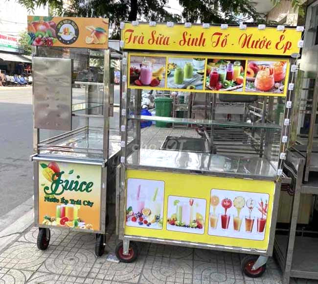 Mua xe bán trà sữa trực tiếp