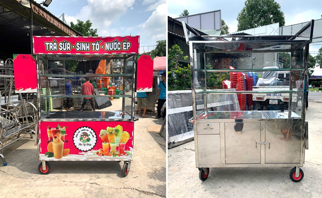 Tổng hợp các địa chỉ thanh lý xe trà sữa Cần Thơ uy tín, giá rẻ, có BH