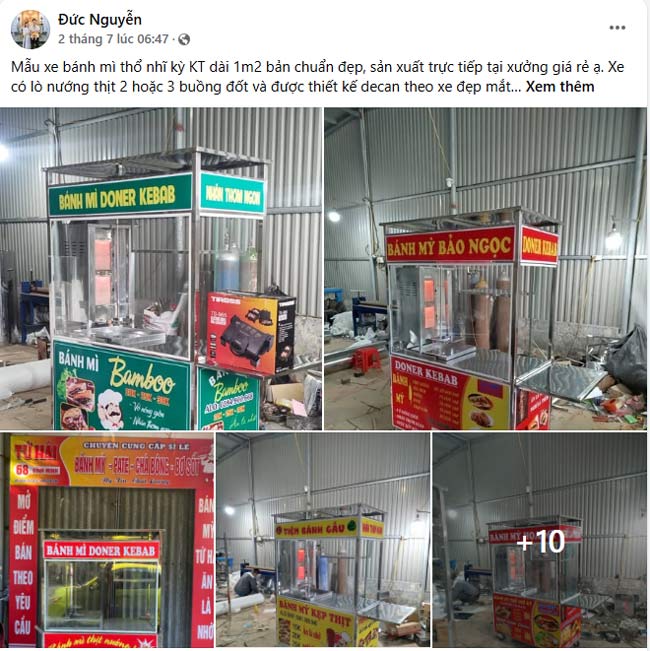 Mua xe trên hội nhóm Facebook