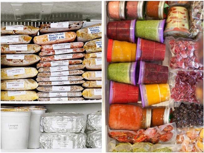 Sắp xếp thực phẩm không khoa học