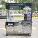 Xe bán bánh mì Doner Kebab – Xôi 1m6 màu vàng