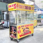 Xe bán bánh mì Doner Kebab – Xôi 1m6 màu vàng