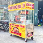 Xe bán bánh mì Doner Kebab – Xôi 1m6 màu vàng