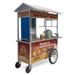 Xe bán bánh mì Mr.Doner Kebab 1m6 mái chùa