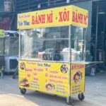 Xe bán bánh mì xôi 1m6 Yến Như