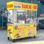 Xe bán bánh mì xôi 1m6 Yến Như