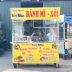 Xe bán bánh mì xôi 1m6 Yến Như