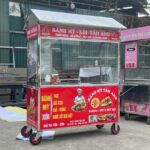 Xe bán bánh mì xôi Tâm Anh 1m6