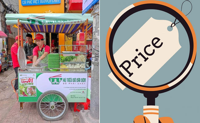 Xe bán hủ tiếu giá bao nhiêu?