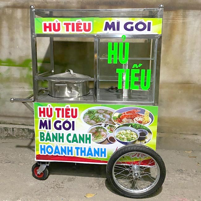 Các yếu tố ảnh hưởng đến giá xe hủ tiếu
