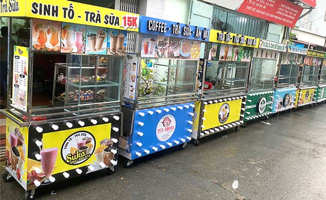 Xe bán sinh tố giá bao nhiêu?