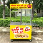 Xe bánh mì chả cá 12K 1m