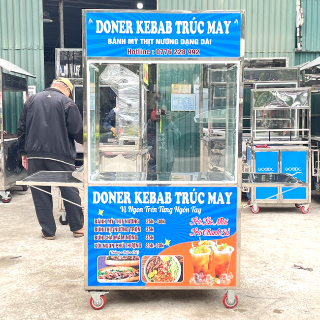 Xe bán bánh mì Doner