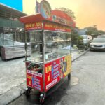 Xe bánh mì Pate Hải Phòng 1m6 mái vòm