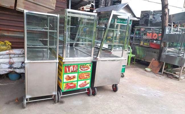 Địa chỉ mua xe bánh mì thanh lý TPHCM chất lượng, giá tốt