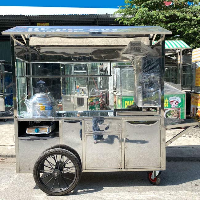 Xe bánh mì xôi thập cẩm Hà Anh 1m6