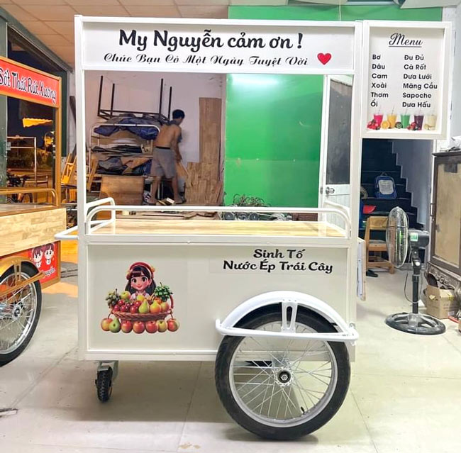 Xe nước ép gỗ My Nguyễn