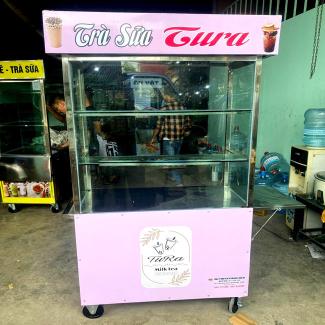 Xe bán trà sữa cũ tại Cũ Nhi Lộc