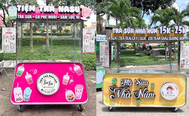 TOP 15 Địa chỉ bán xe trà sữa thanh lý Bình Dương Giá rẻ, Độ mới cao