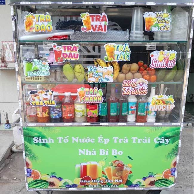 Bày bán đa dạng