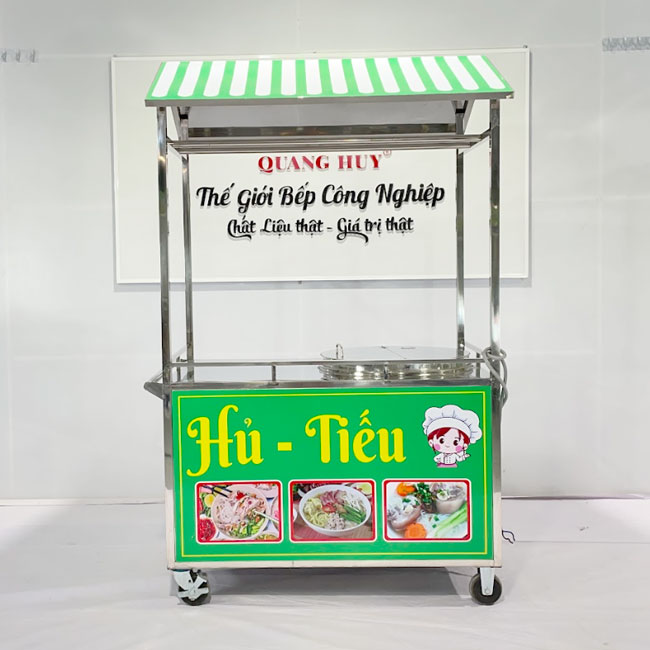 Xe bán hủ tiếu Quang Huy Plaza