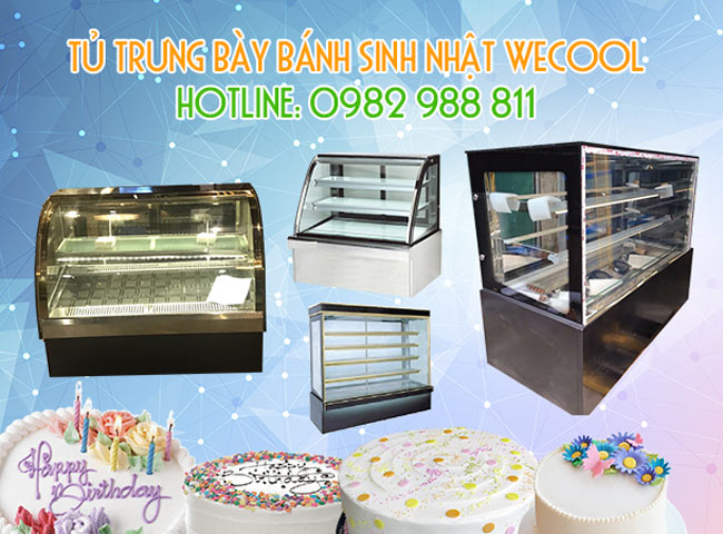 Tủ bánh kem Wecool